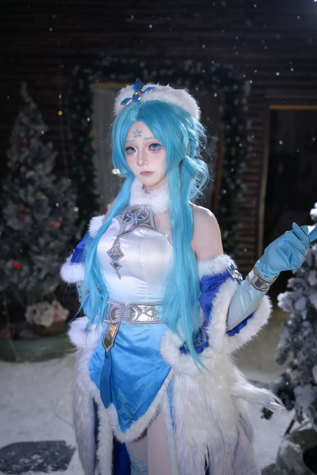 cosplay, 互勉约拍, 王者荣耀, 王昭君cos, 丝袜 - 第5张