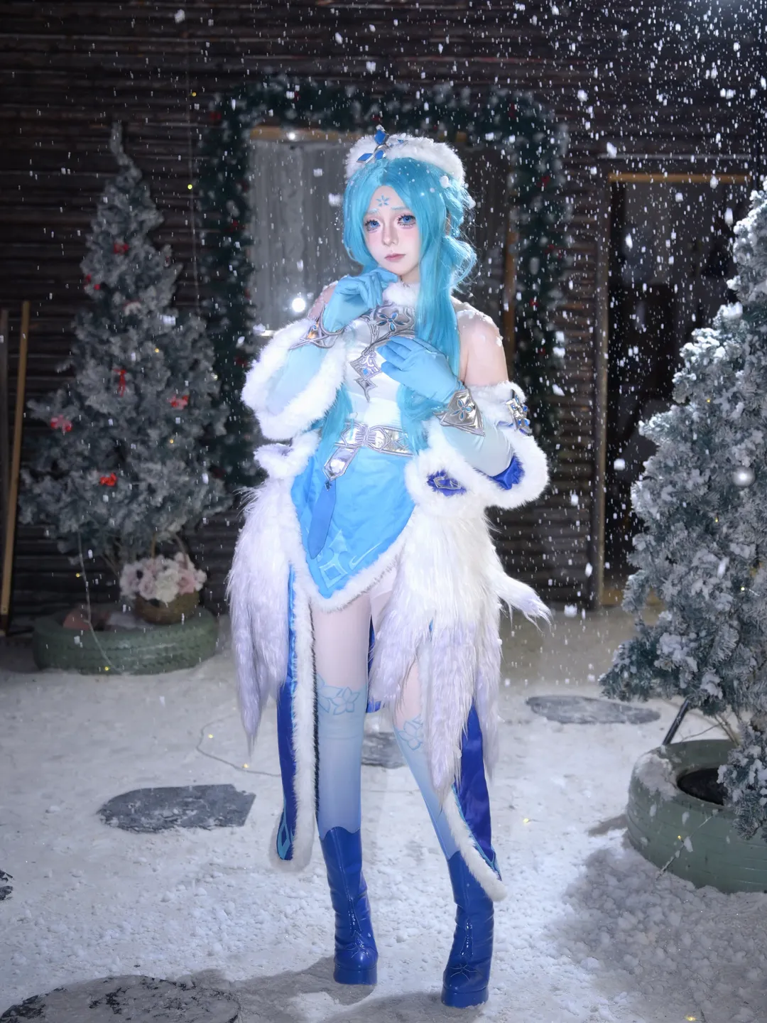 cosplay, 互勉约拍, 王者荣耀, 王昭君cos, 丝袜