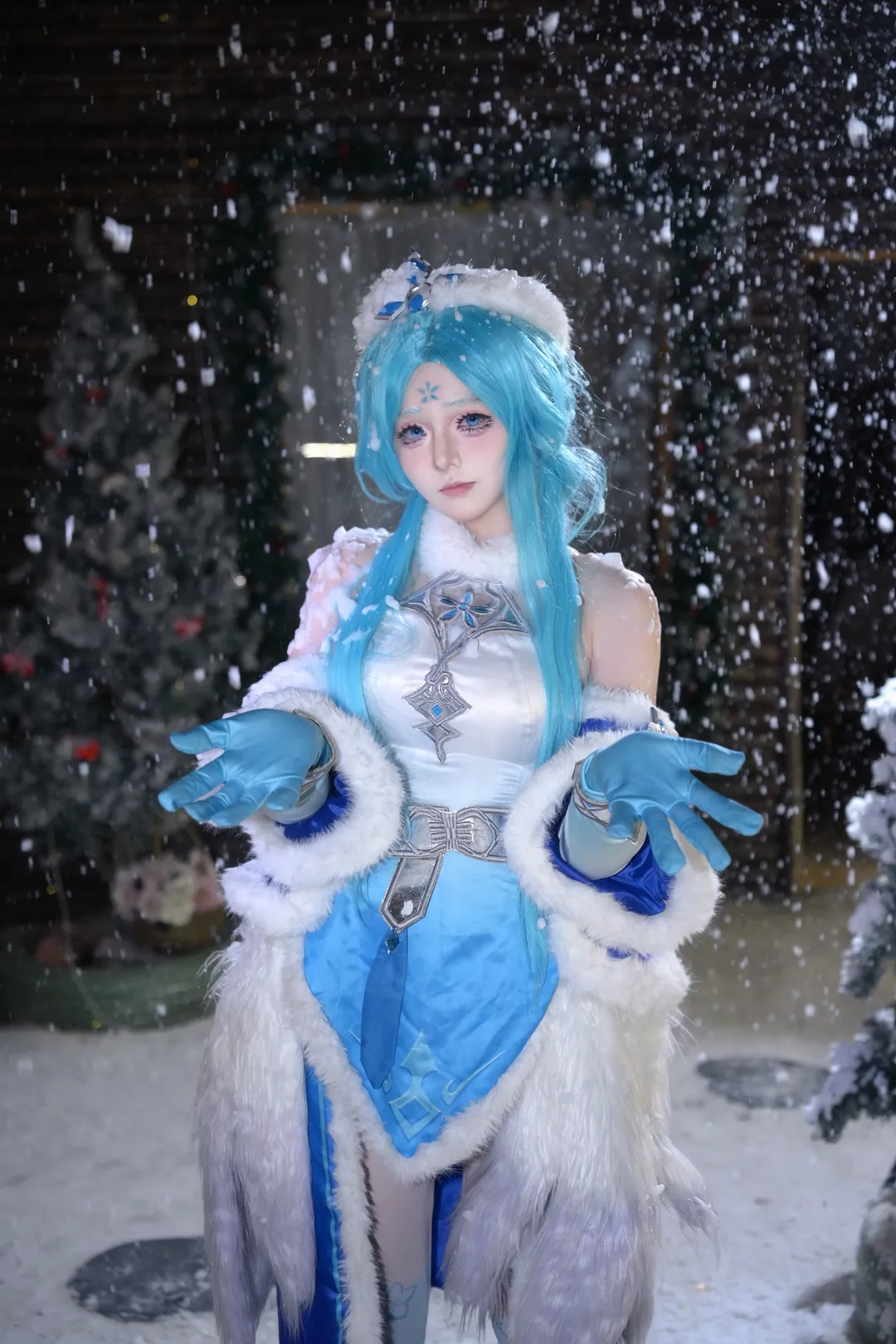 cosplay, 互勉约拍, 王者荣耀, 王昭君cos, 丝袜 - 第7张