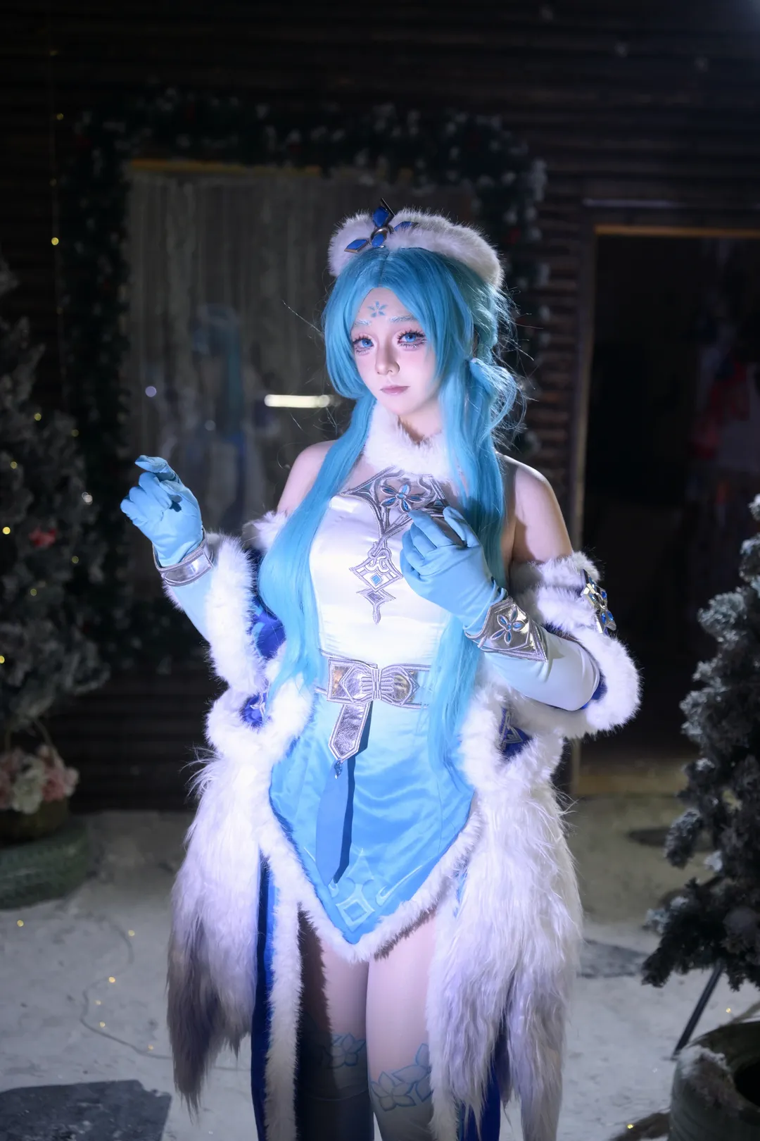 cosplay, 互勉约拍, 王者荣耀, 王昭君cos, 丝袜 - 第8张