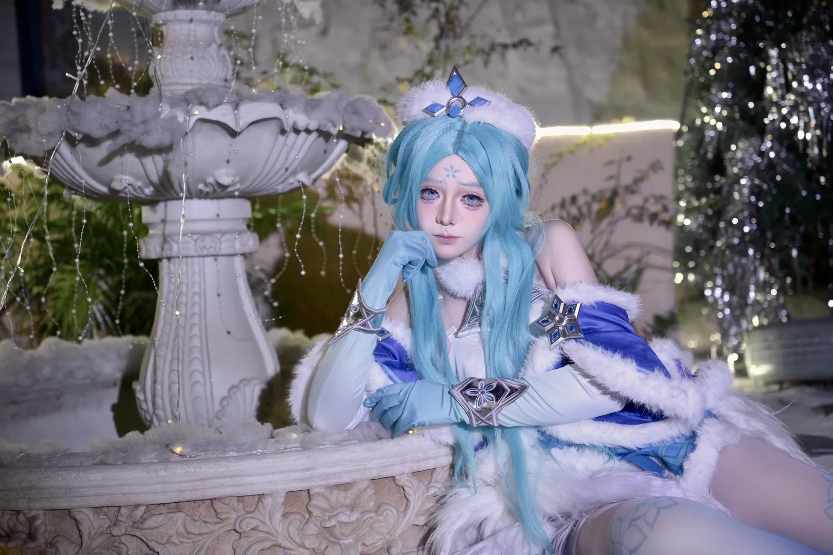 cosplay, 互勉约拍, 王者荣耀, 王昭君cos, 丝袜 - 第9张
