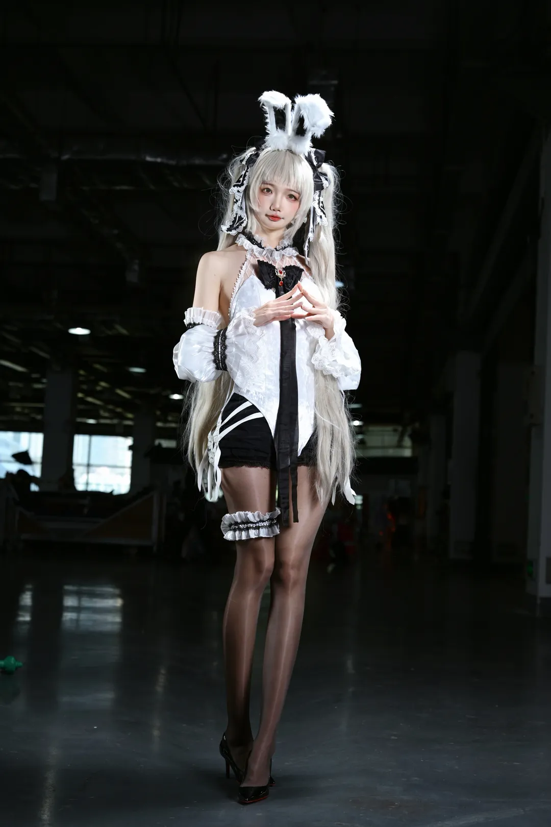 碧蓝航线, 漫展返图, 可畏cos, 兔女郎穿搭, cosplay现场 - 第1张