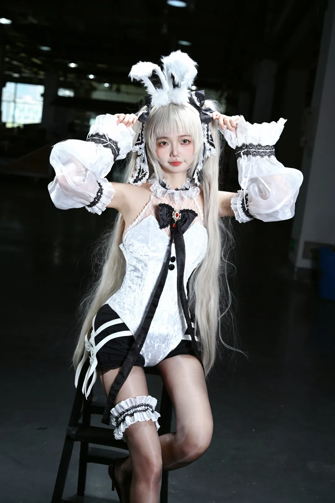 碧蓝航线, 漫展返图, 可畏cos, 兔女郎穿搭, cosplay现场 - 第3张