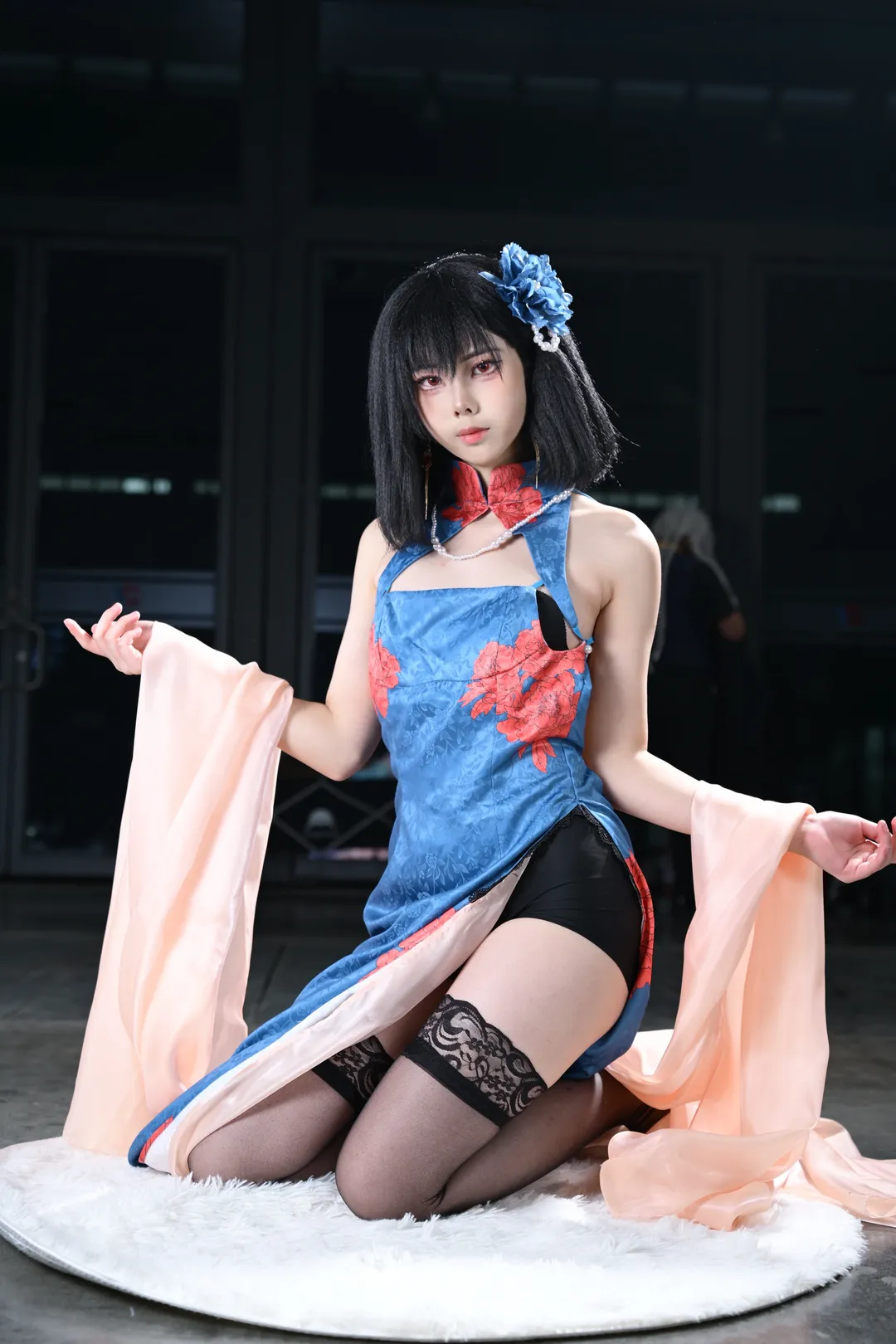 Azur Lane, Convention photos, Chien Wu cosplay, Modern Cheongsam, Convention photoshoot collaboration (TFCD) - Image 2