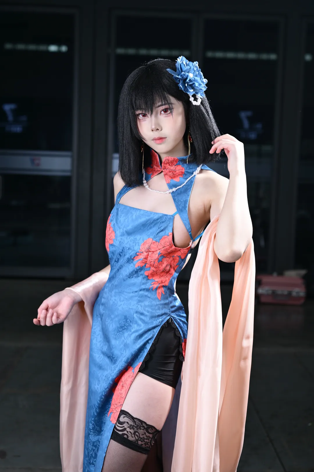 Azur Lane, Convention photos, Chien Wu cosplay, Modern Cheongsam, Convention photoshoot collaboration (TFCD) - Image 3