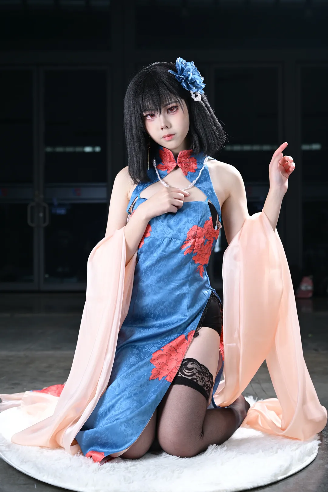 Azur Lane, Convention photos, Chien Wu cosplay, Modern Cheongsam, Convention photoshoot collaboration (TFCD) - Image 4