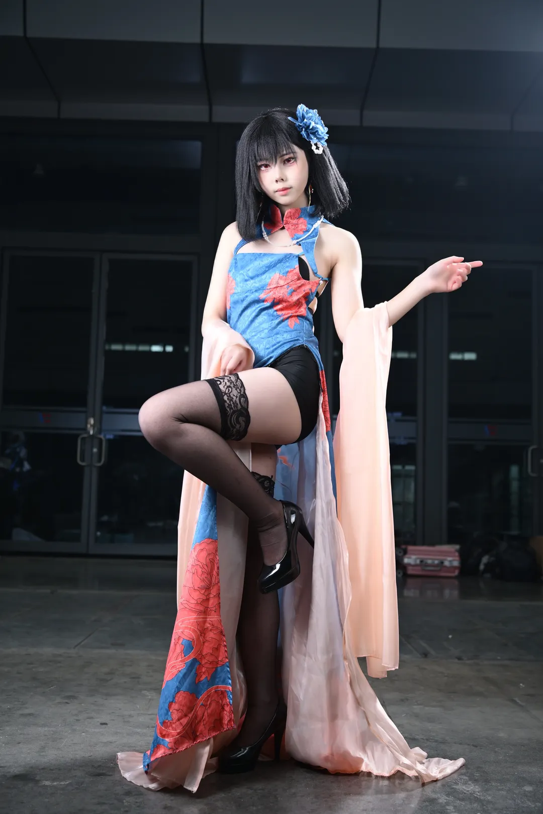 Azur Lane, Convention photos, Chien Wu cosplay, Modern Cheongsam, Convention photoshoot collaboration (TFCD) - Image 5