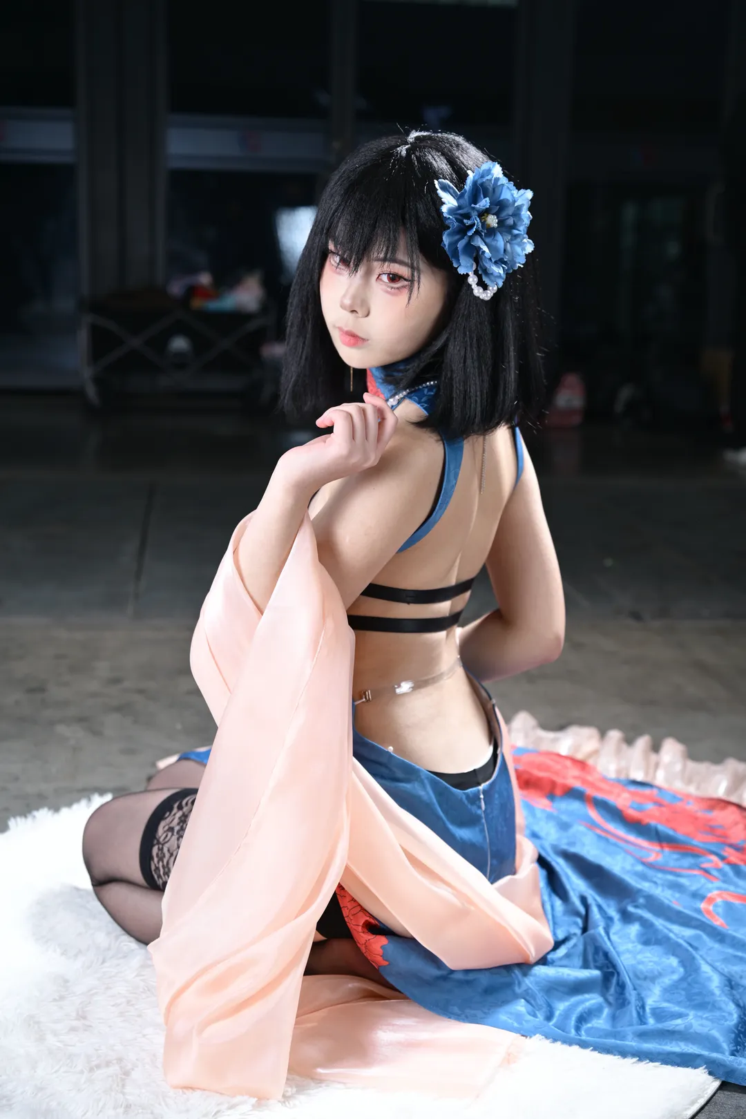 Azur Lane, Convention photos, Chien Wu cosplay, Modern Cheongsam, Convention photoshoot collaboration (TFCD) - Image 7