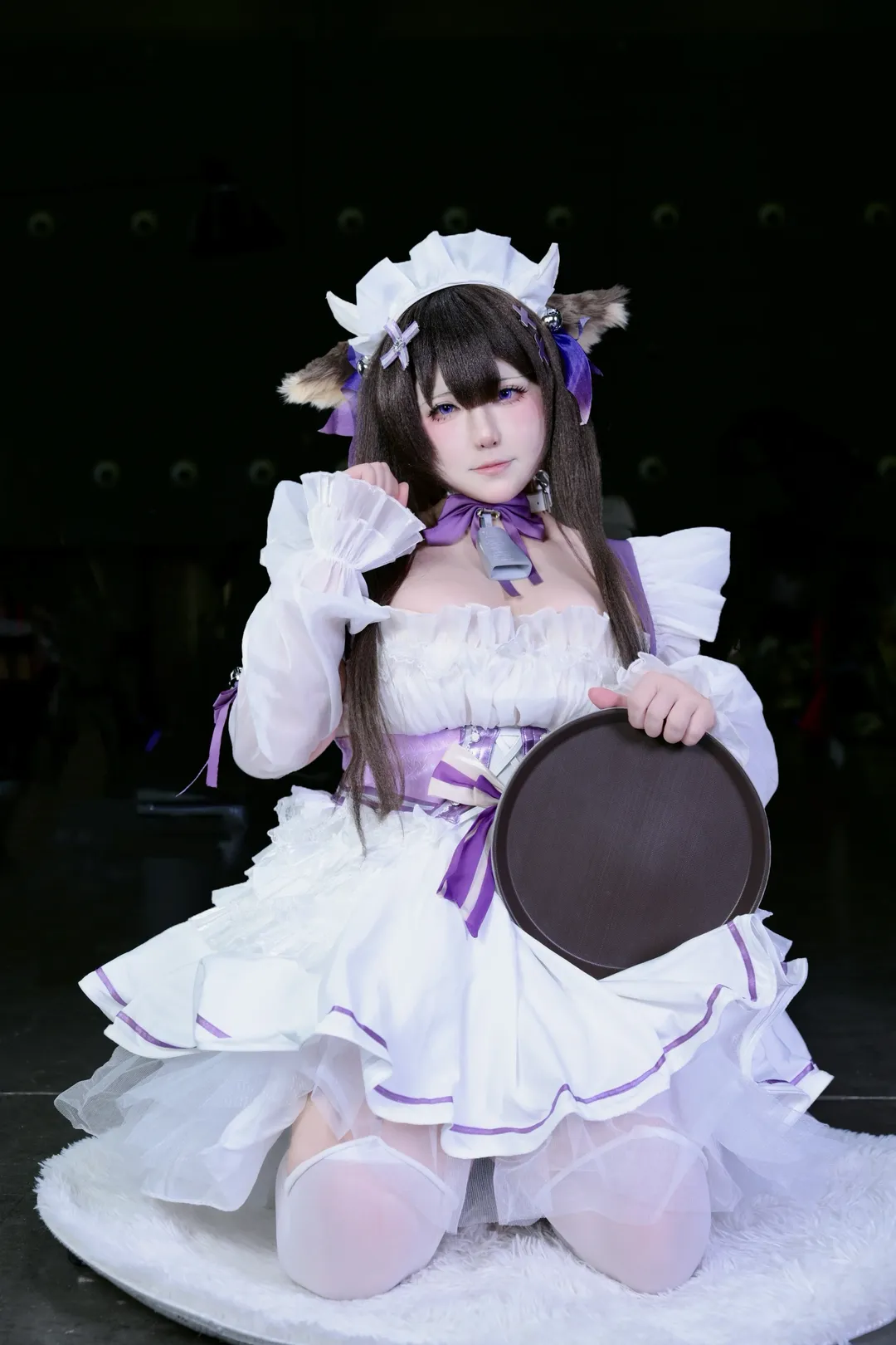 碧蓝航线, 漫展返图, Cosplay分享, 樫野cos, 兽耳女仆 - 第1张