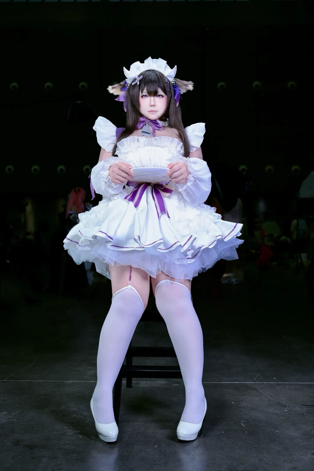 碧蓝航线, 漫展返图, Cosplay分享, 樫野cos, 兽耳女仆 - 第4张