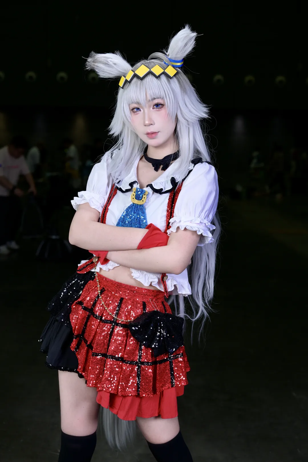 漫展返图, 黑丝, 赛马娘, lovelive, 小栗帽cos - 第2张