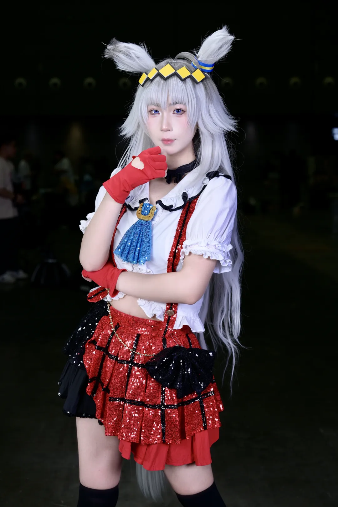 漫展返图, 黑丝, 赛马娘, lovelive, 小栗帽cos - 第4张