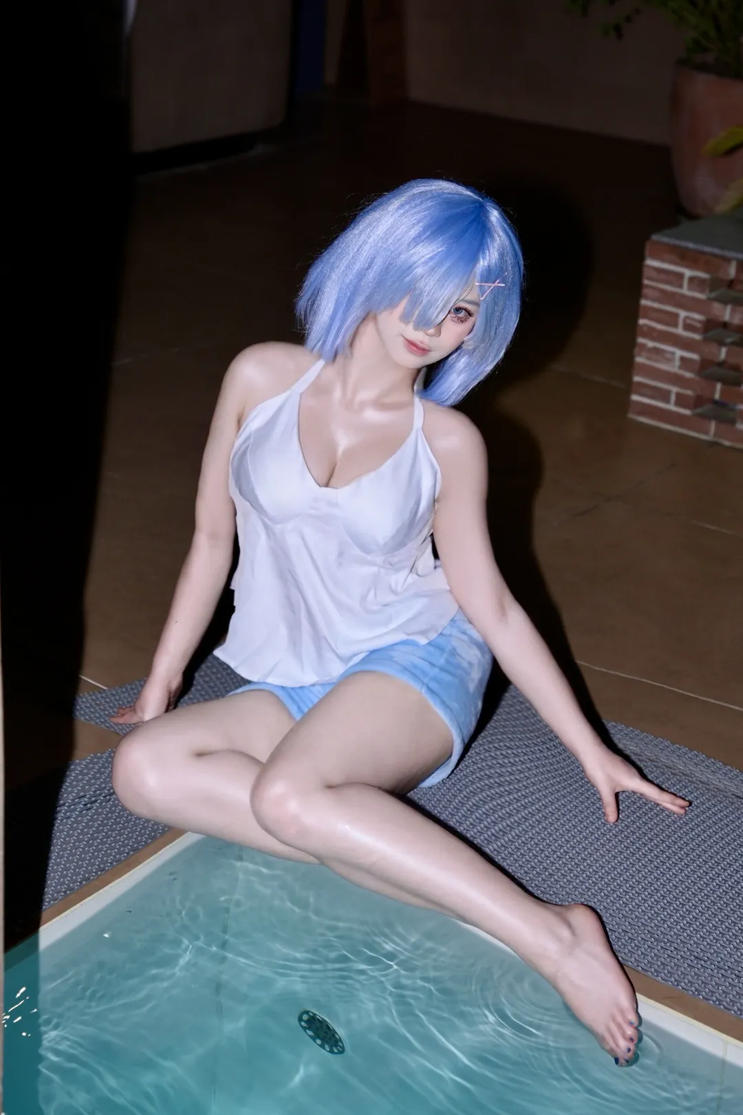 二次元コスプレ, レム コスプレ, Re:ゼロから始める異世界生活, イベント撮影写真の受け取り, ルームウェアコーデ - 4枚目