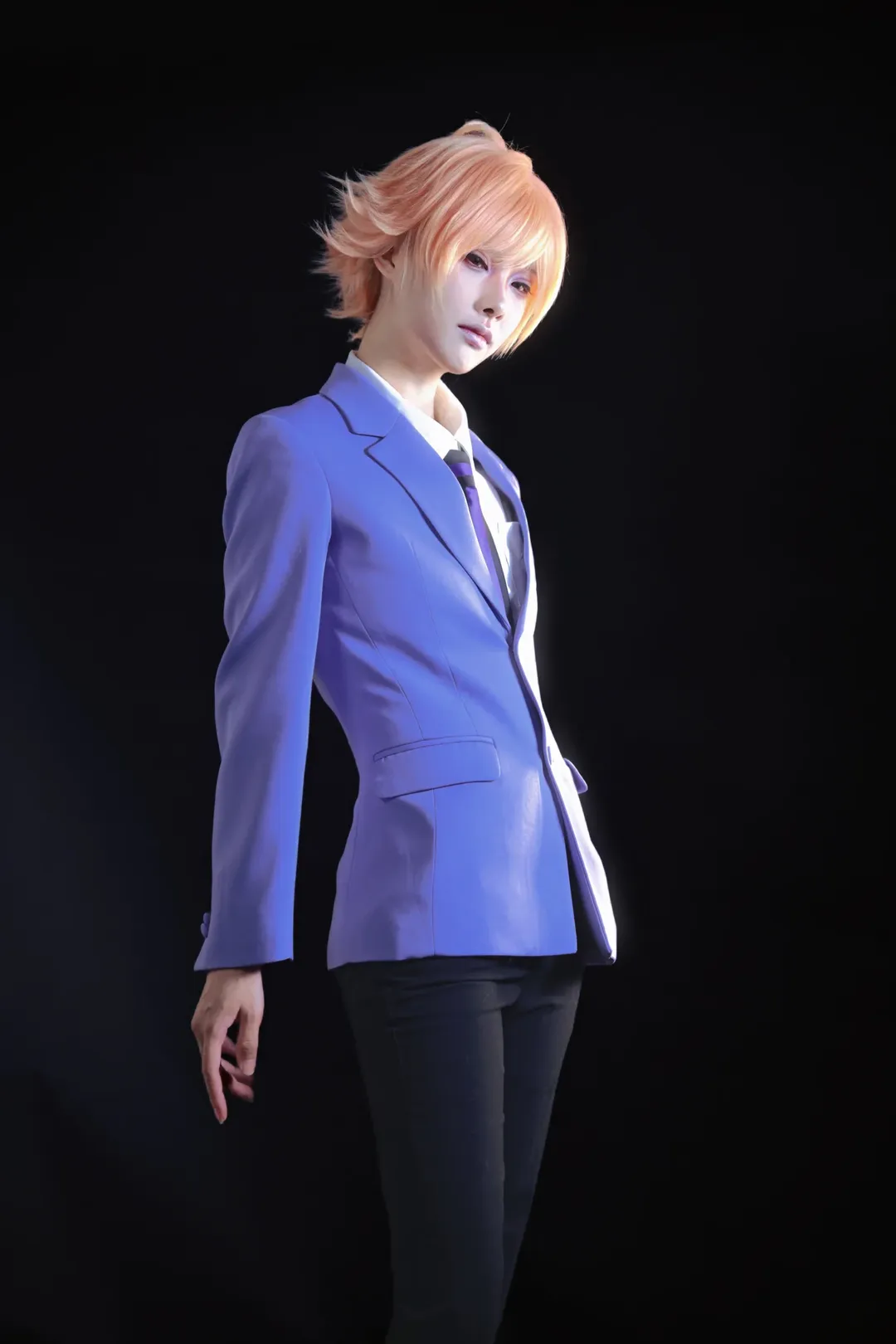 cosplay正片, 樱兰高校男公关部, 常陆院光cos, 常陆院馨cos, 男高中生制服 - 第1张