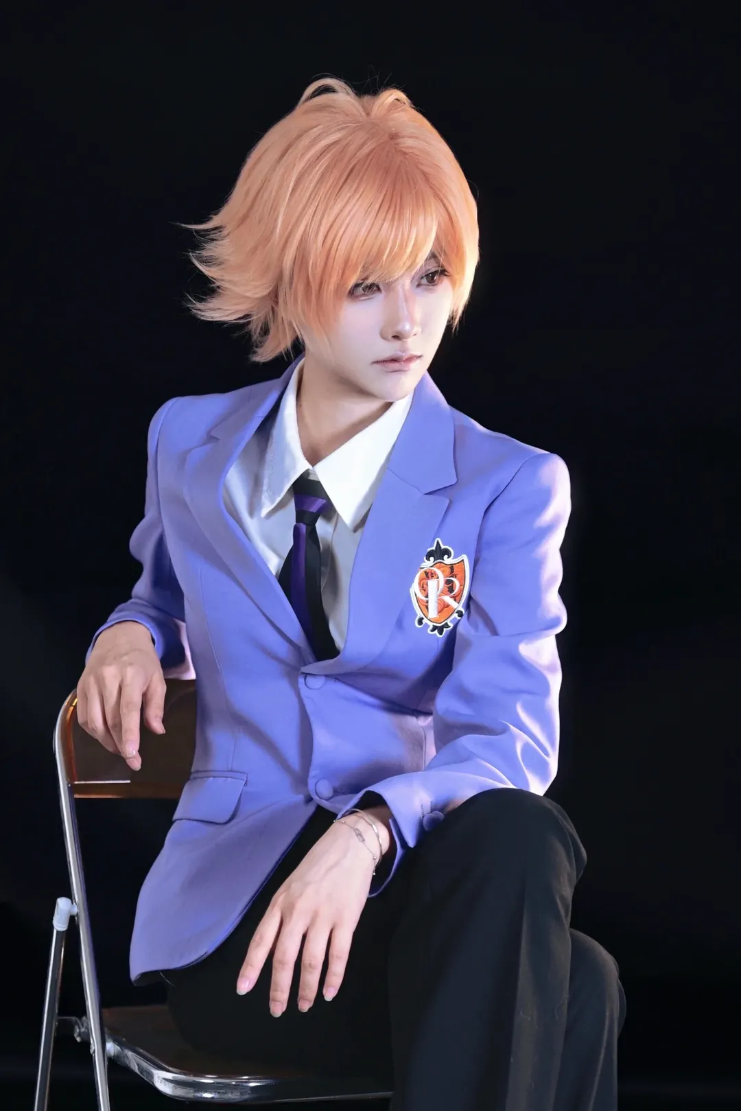 cosplay正片, 樱兰高校男公关部, 常陆院光cos, 常陆院馨cos, 男高中生制服 - 第2张