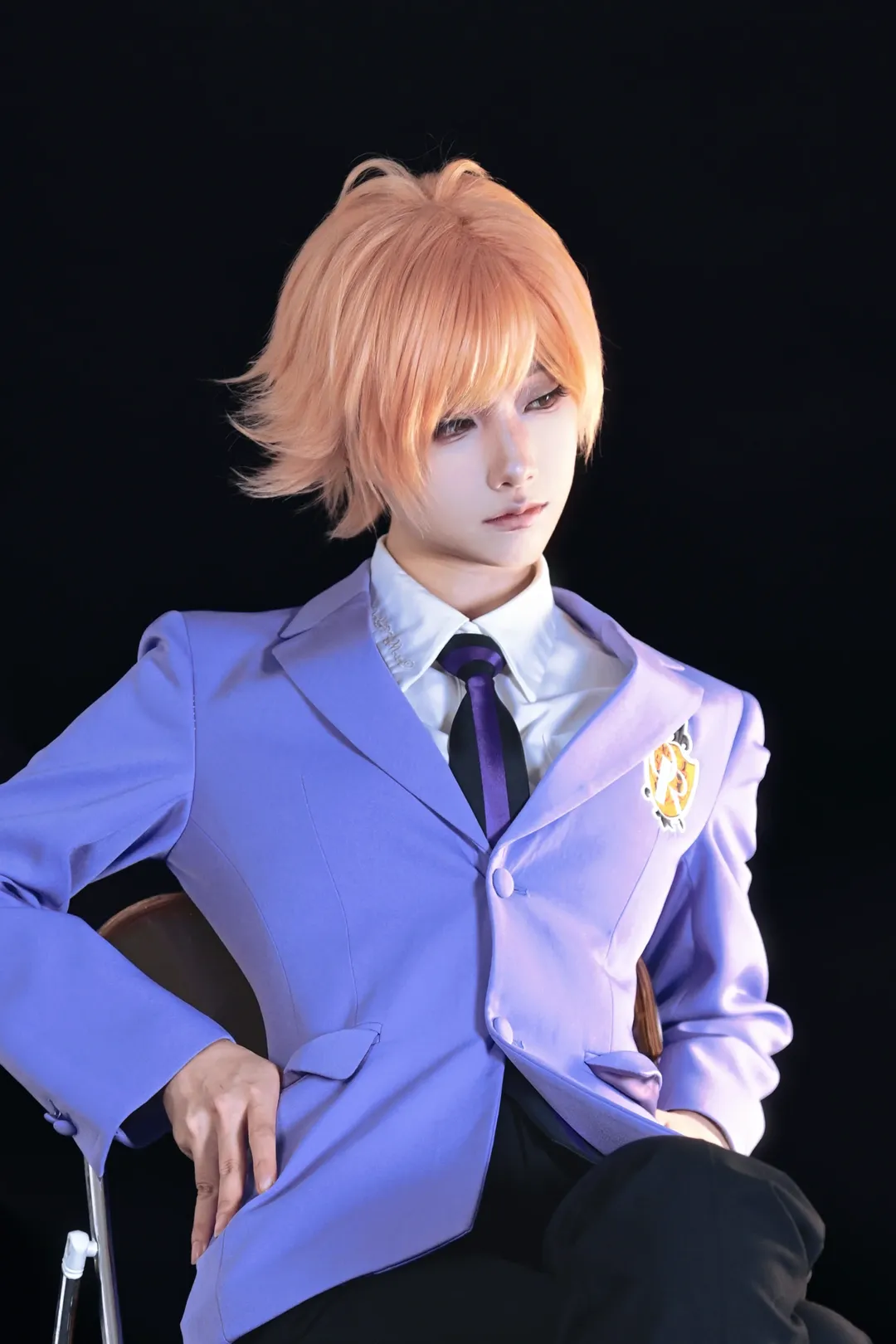 cosplay正片, 樱兰高校男公关部, 常陆院光cos, 常陆院馨cos, 男高中生制服 - 第7张