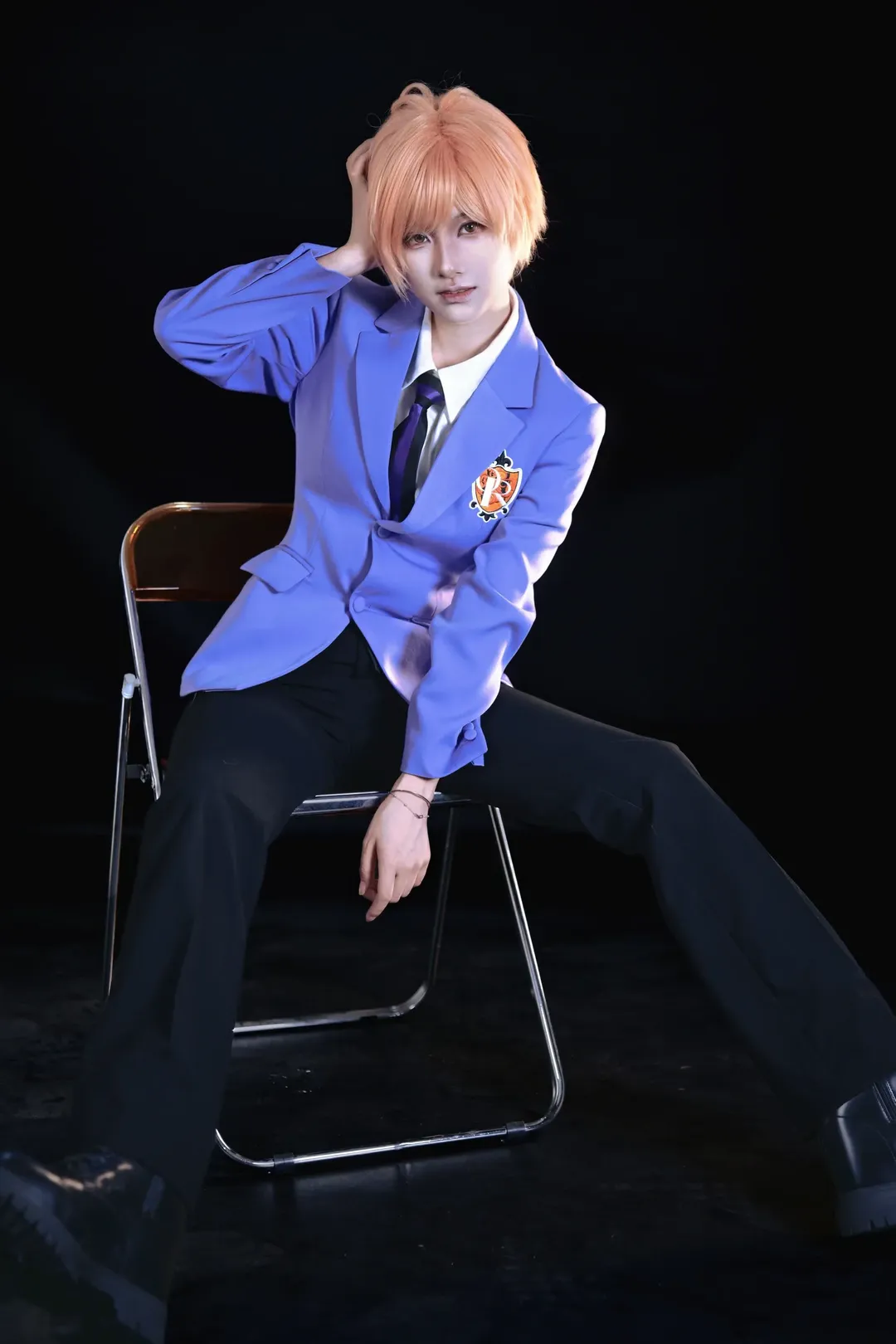 cosplay正片, 樱兰高校男公关部, 常陆院光cos, 常陆院馨cos, 男高中生制服 - 第8张