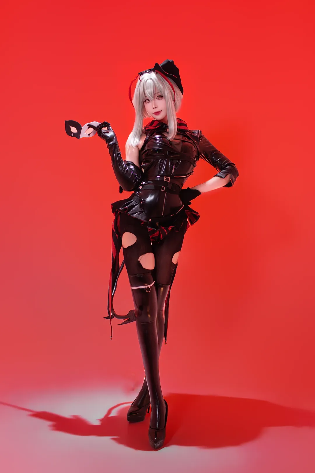 Cosplay摄影, 明日方舟, 音律联觉, 漆皮cosplay, W cos