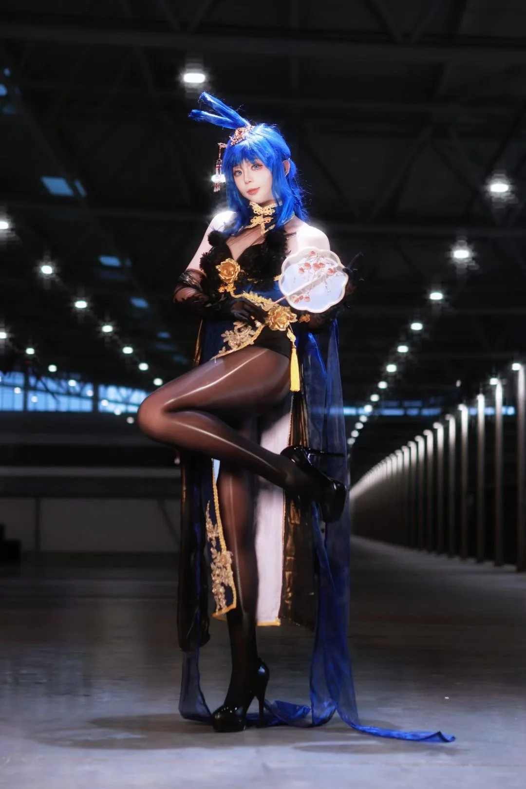 碧蓝航线, 漫展返图, 二次元cosplay, 花园cos, 旗袍穿搭