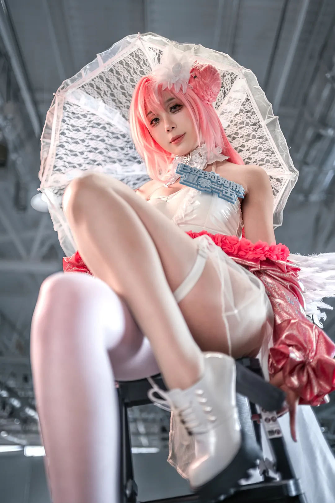二次元少女, 漫展返图, 白丝穿搭, cosplay穿搭, 桃乐丝cos - 第1张