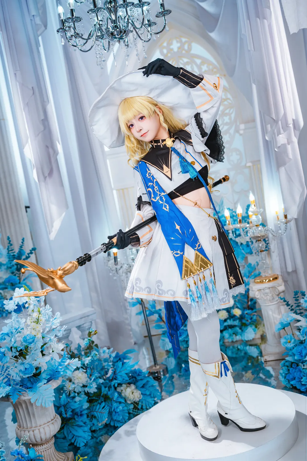 菲比cos, 鸣潮, cosplay, 摄影, 白丝 - 第3张