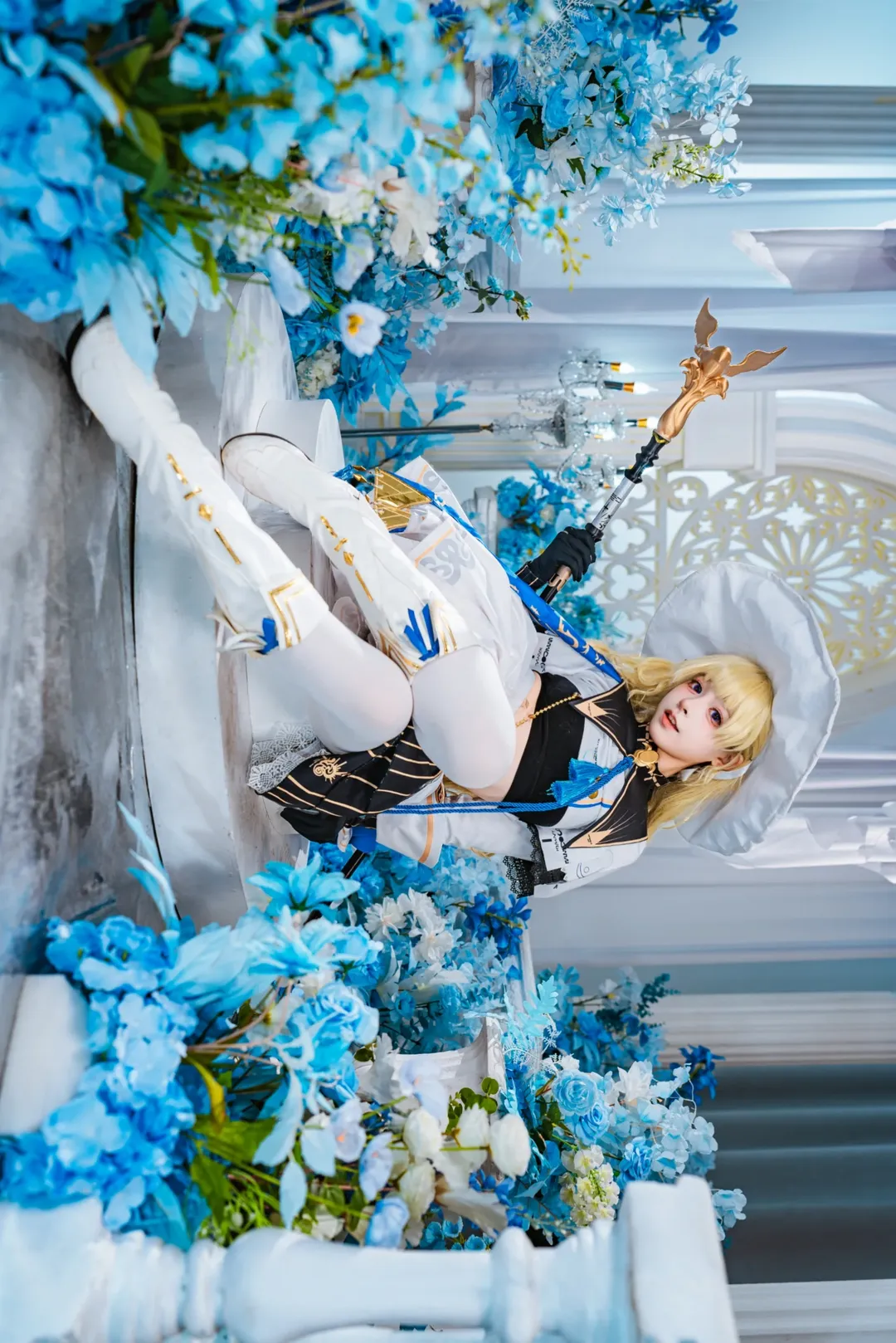 菲比cos, 鸣潮, cosplay, 摄影, 白丝 - 第4张