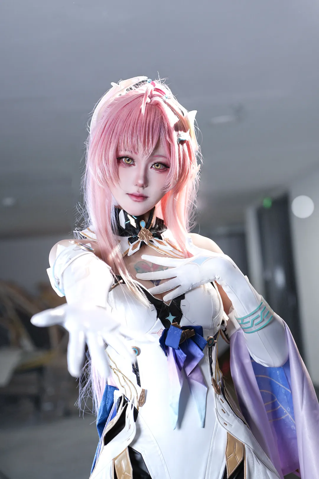 角色扮演, 鸣潮, cosplay, 爱弥斯cos, 粉色头发