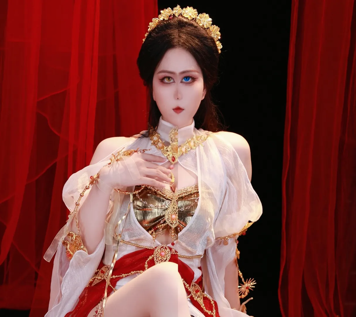 古风cos, 剑网3, 异域风, 鹤梦喵姐cos, 明教