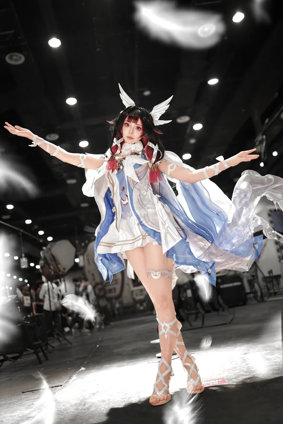 原神, 哥伦比娅cos, 漫展场照, 二次元cosplay, cosplay摄影