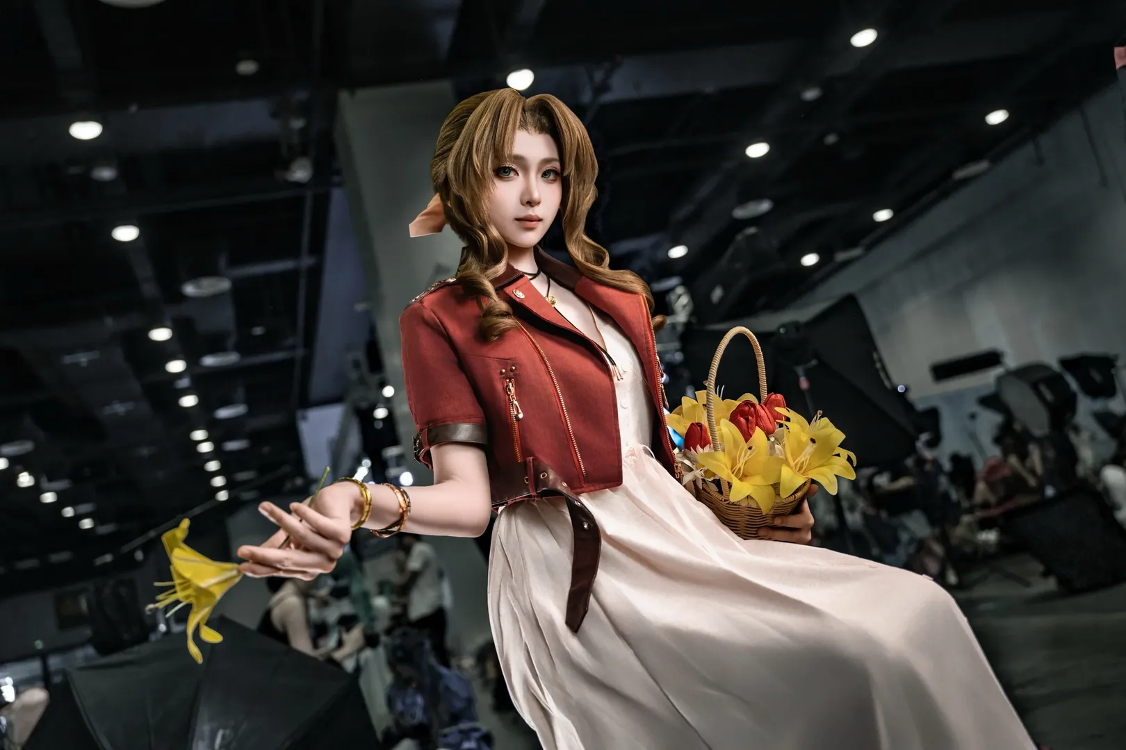 愛麗絲cos, 漫展返圖, cosplay日常, 最終幻想7, 花之少女cos