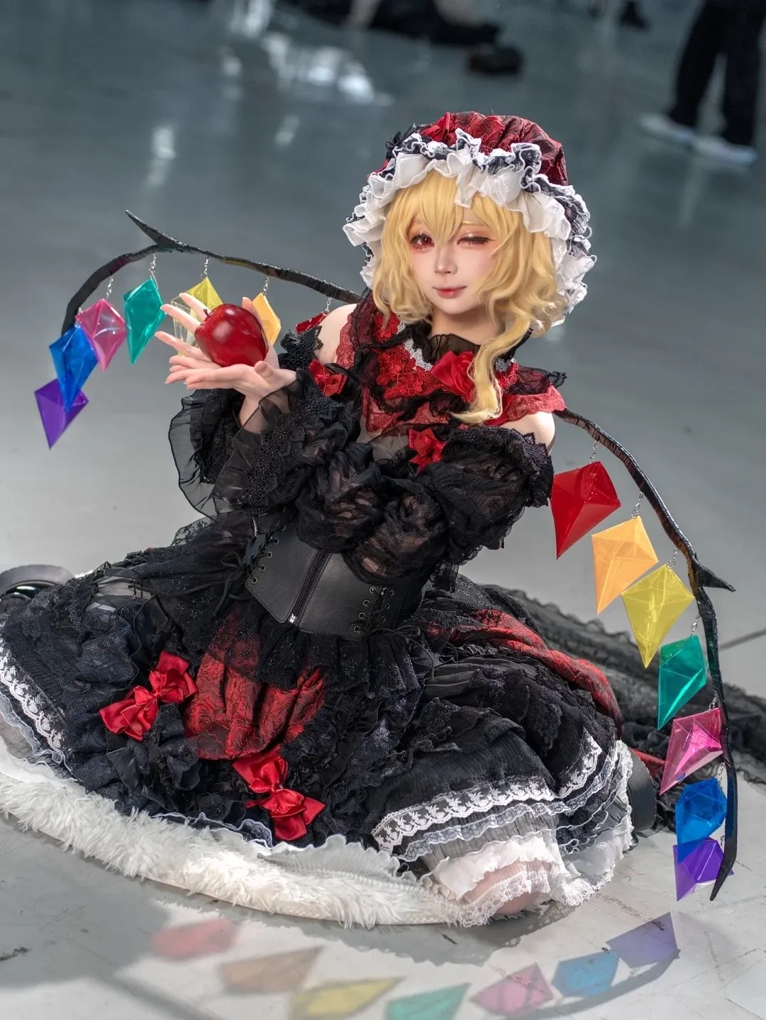 场照, 东方project, 漫展返图, 芙兰朵露cos, 哥特风cosplay