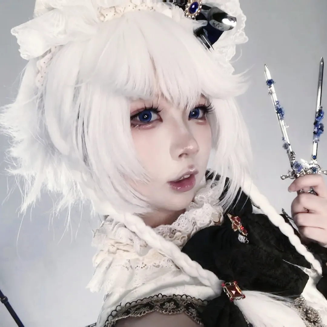 东方project, 十六夜咲夜cos, cosplay摄影, 哥特女仆装, 金属道具