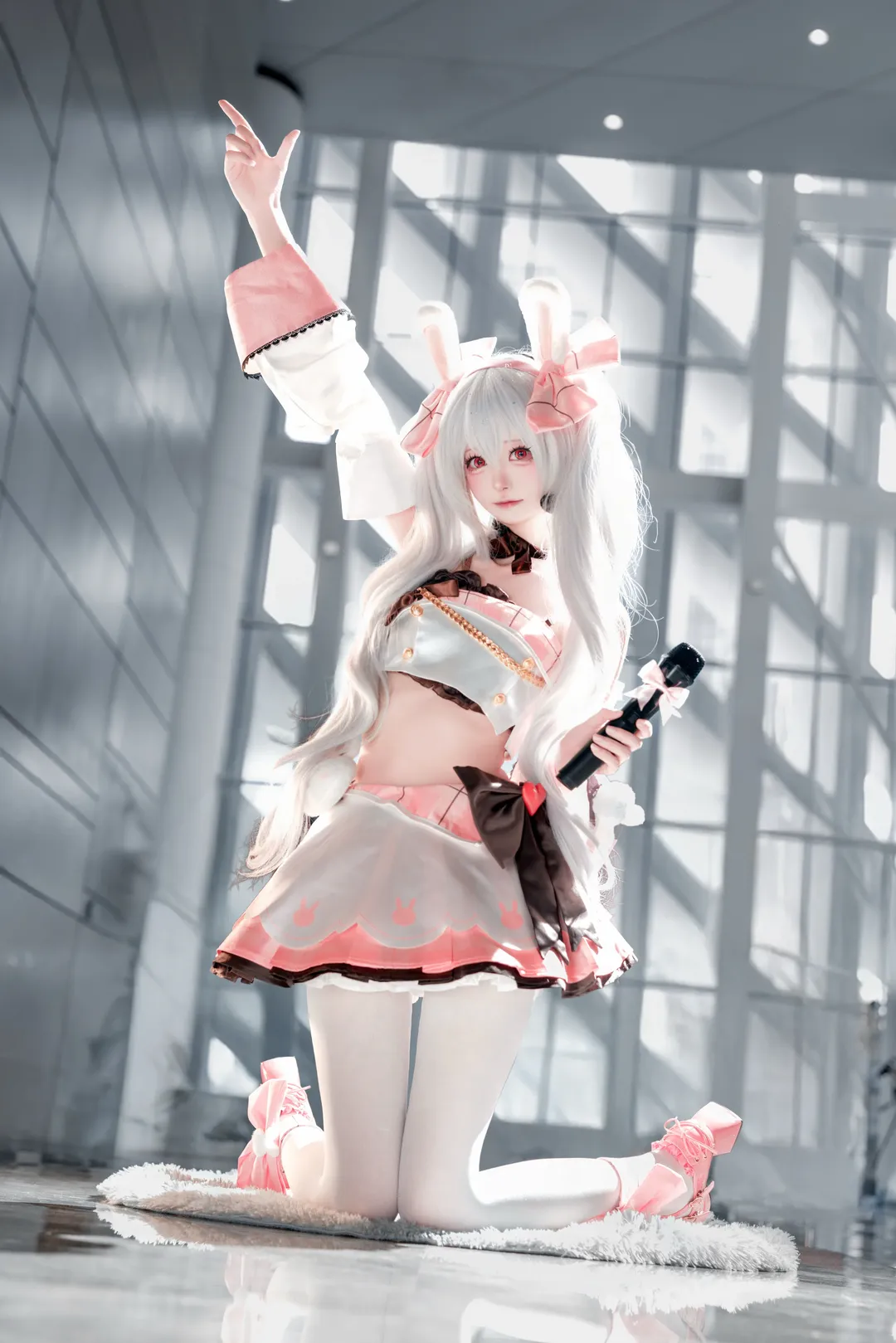 碧藍航線, 拉菲cos, 漫展場照, 二次元cosplay, 白絲cos