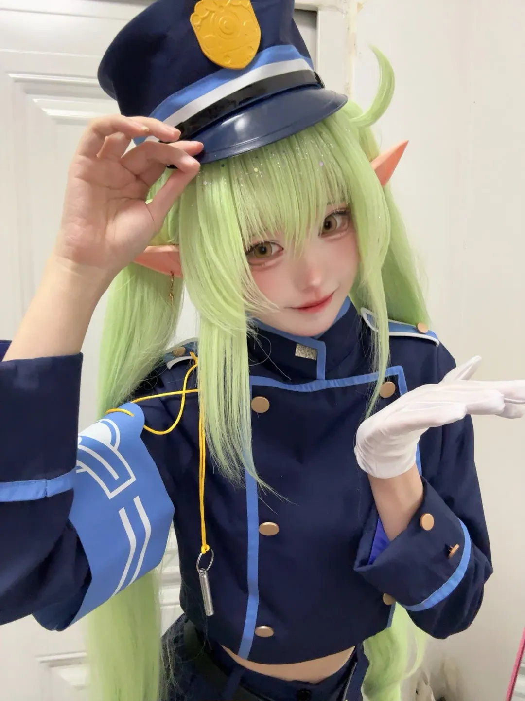 cosplay, 蔚蓝档案, 橘望cos, 铁道双子, 制服cos