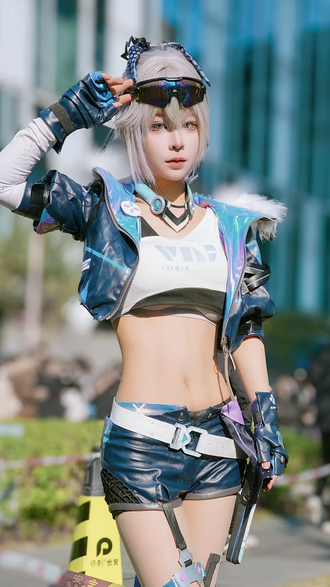 崩坏星穹铁道, 户外摄影, 漫展返图, 二次元cosplay, 银狼cos - 第3张