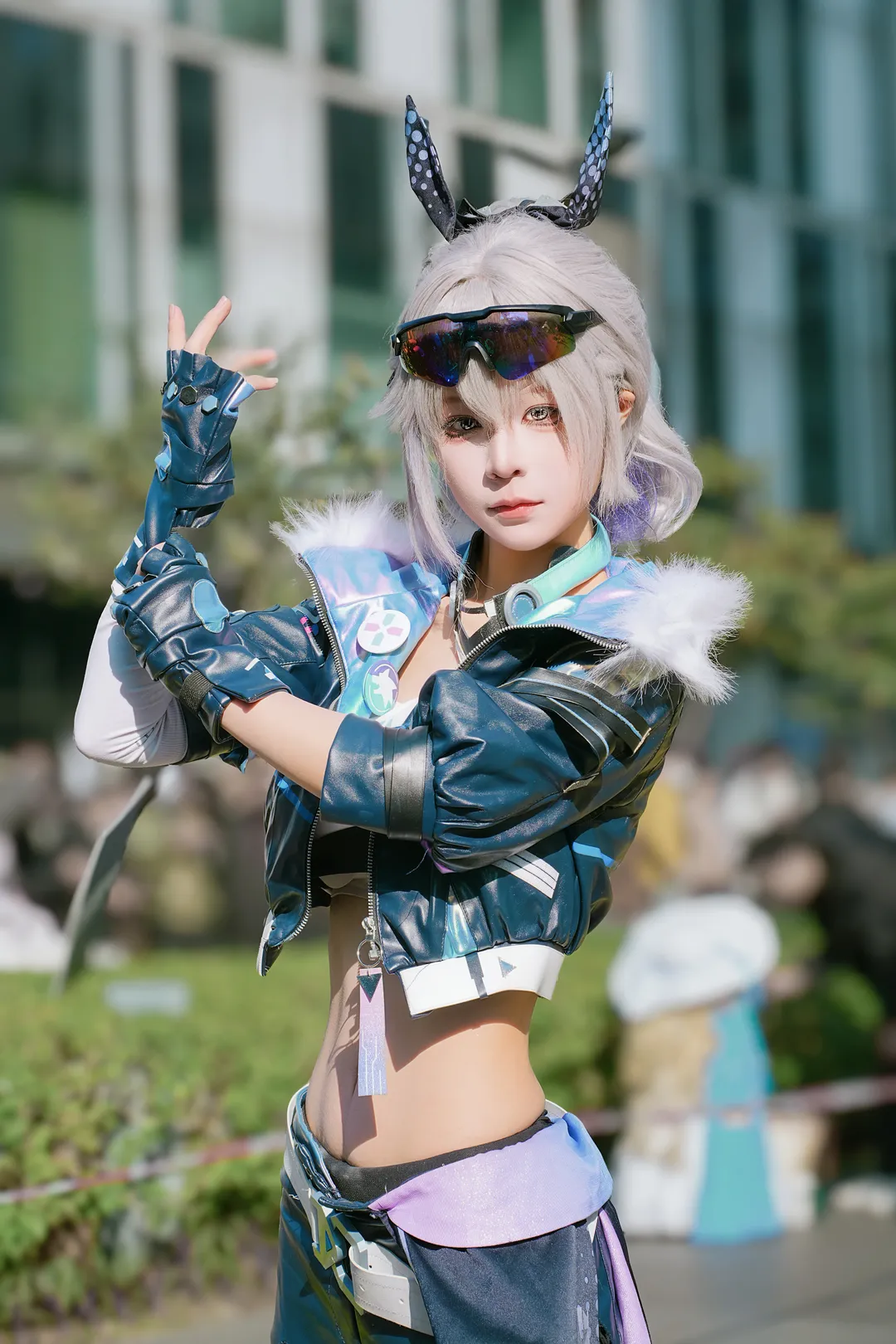 崩坏星穹铁道, 户外摄影, 漫展返图, 二次元cosplay, 银狼cos - 第5张