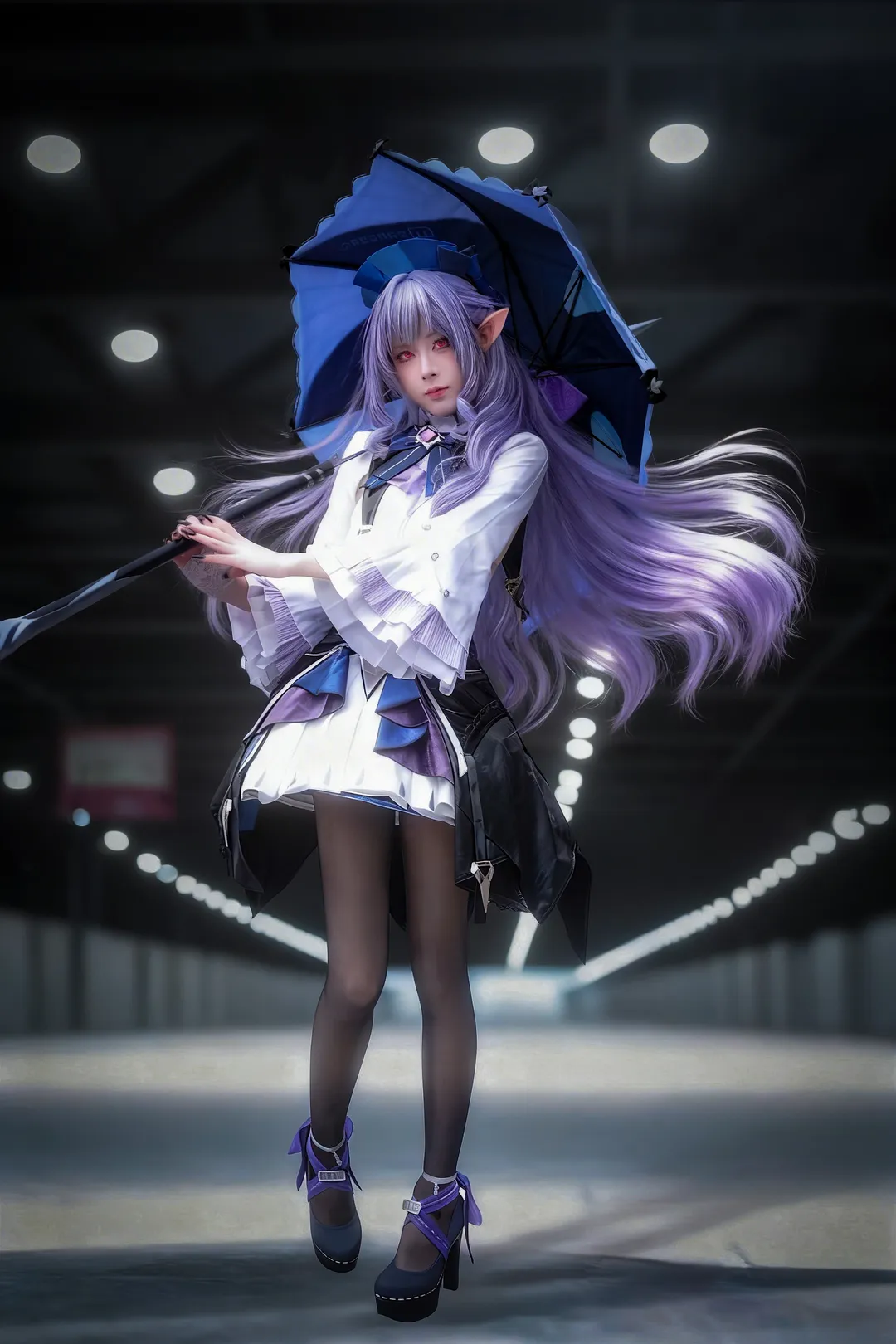 绝区零, 暗调摄影, cosplay心得, 二次元氛围, 微微安cos - 第1张