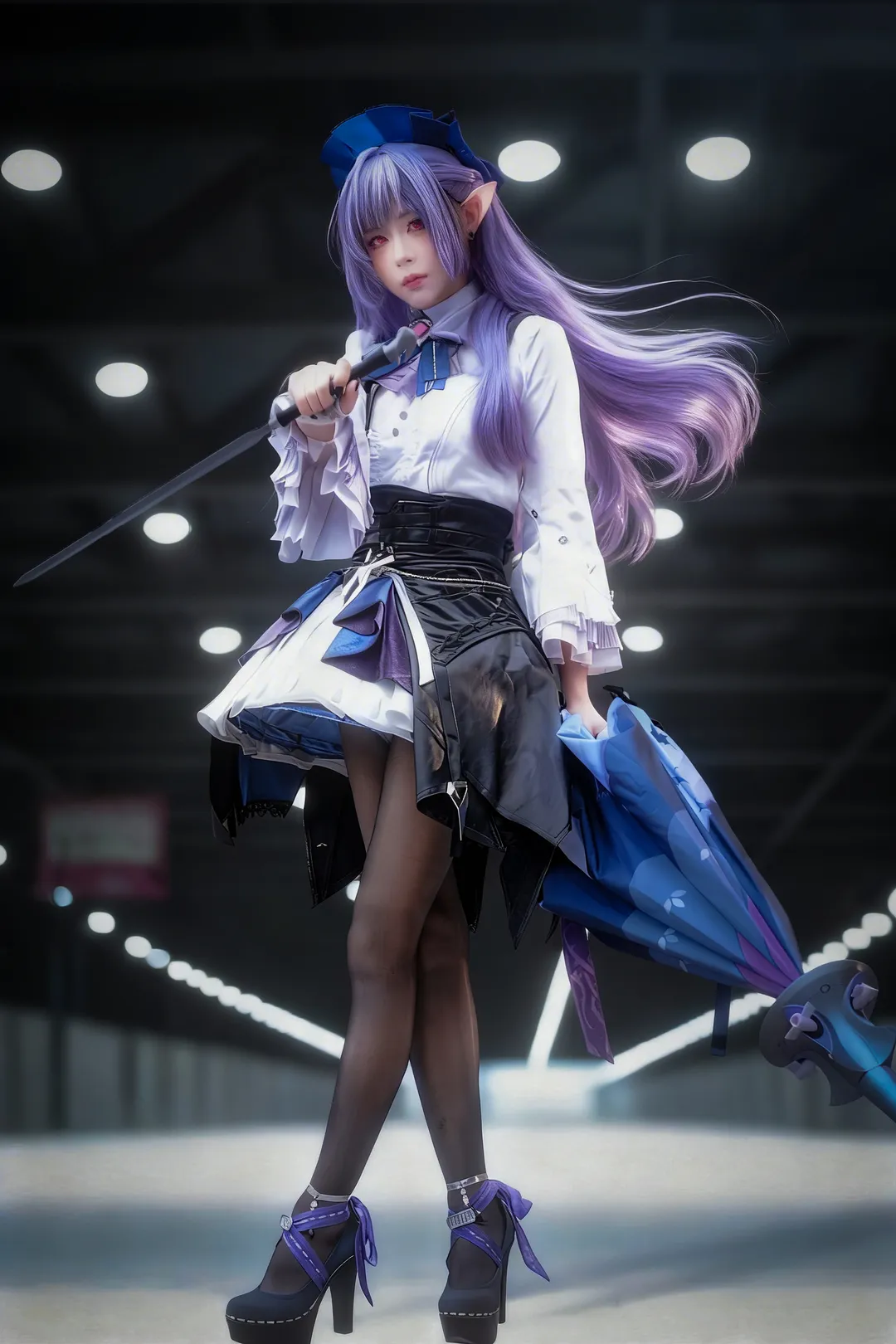 绝区零, 暗调摄影, cosplay心得, 二次元氛围, 微微安cos - 第2张