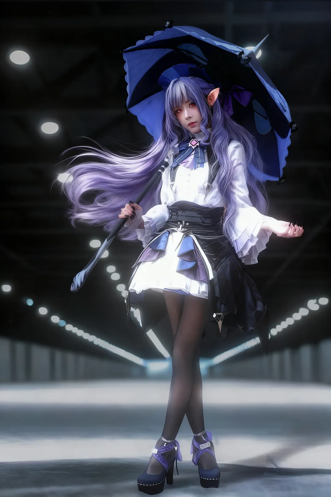 Zenless Zone Zero, Low-key photography, Cosplay insights, Anime atmosphere, Vivian cosplay