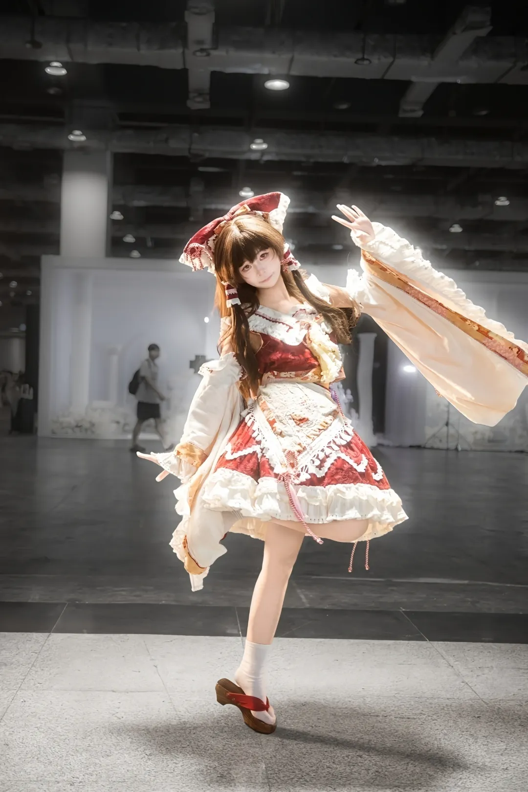 Reimu Hakurei Cosplay, Touhou Project, Convention photos, Anime cosplay, Hakurei Day