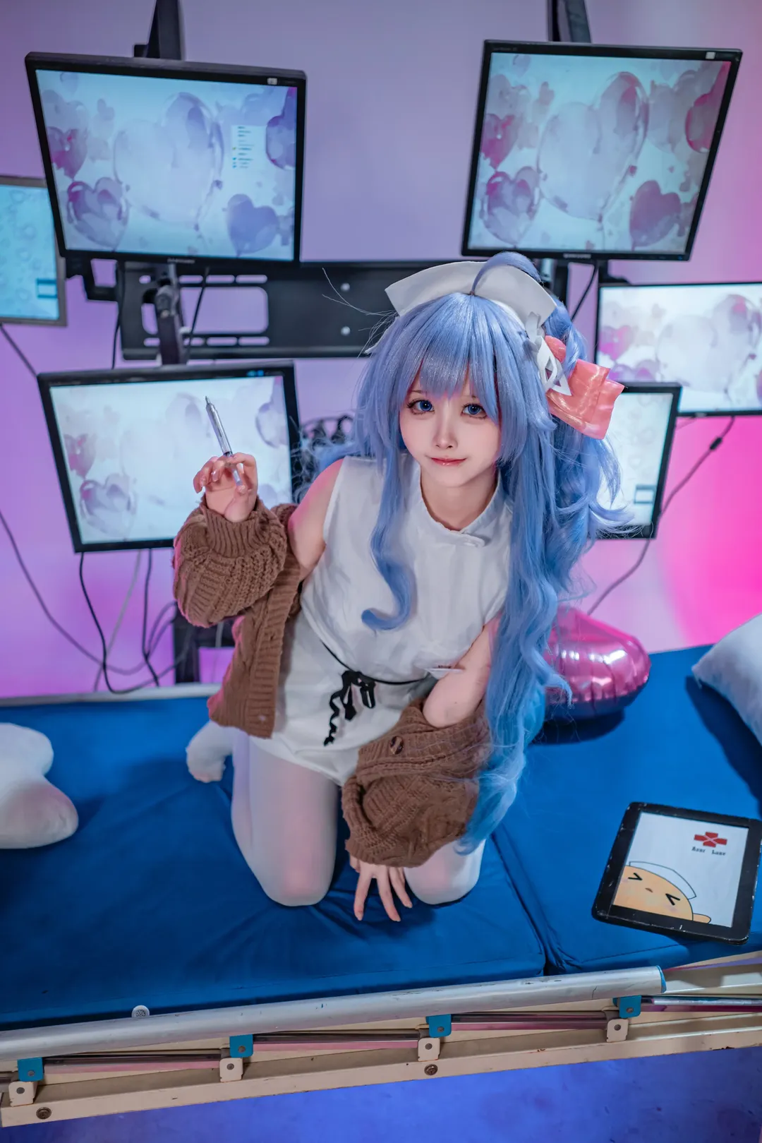 碧藍航線, 二次元cosplay, 白絲, 獨角獸cos, 護士cos - 第1張