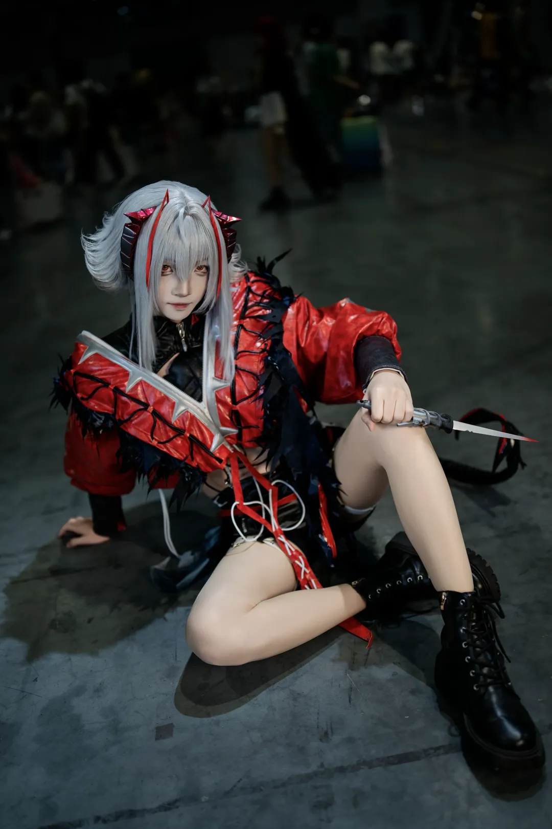 漫展, 明日方舟, 维什戴尔cos, cosplay场照, CPSP - 第5张