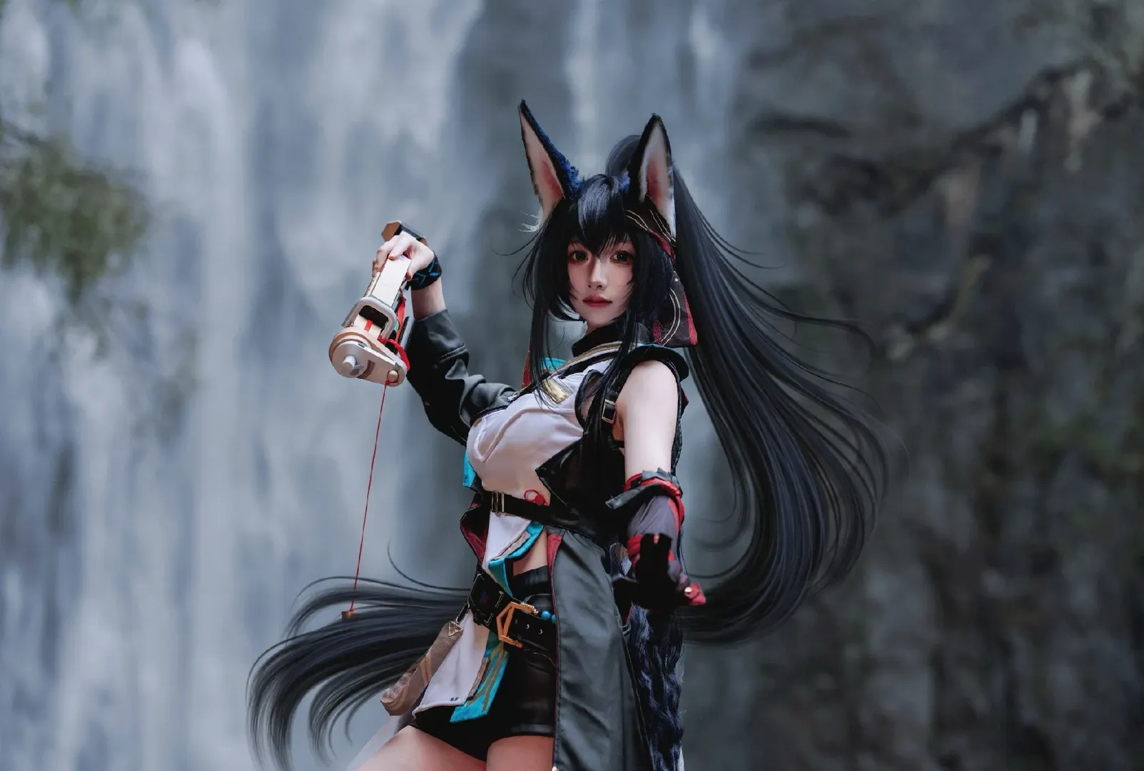 户外摄影, 明日方舟, 战术装, 兽耳, 煌cos