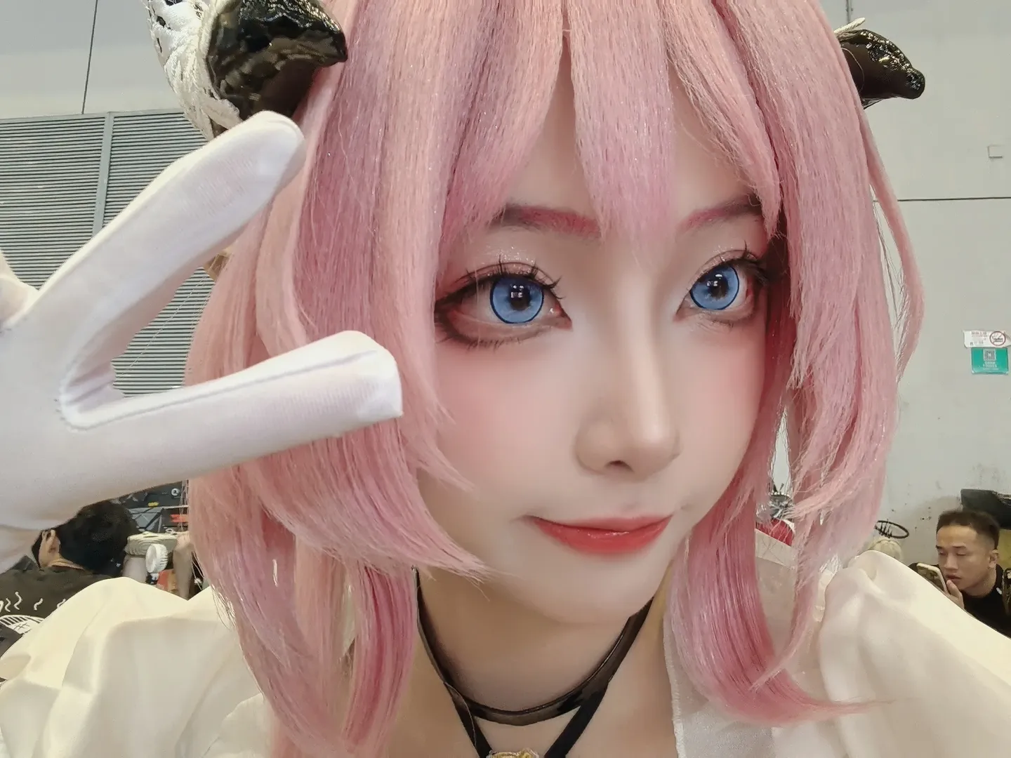 爱莉希雅cos, 崩坏3, 漫展, 女仆装, 白丝 - 第1张
