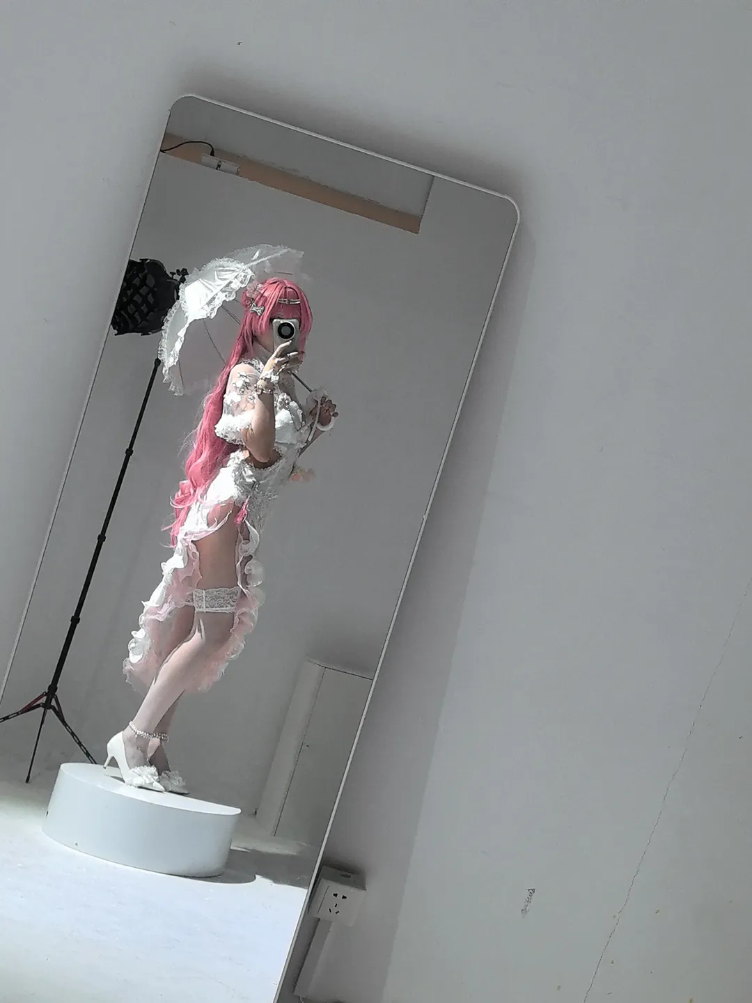 Cosplay, 旗袍, 胜利女神, 桃乐丝cos, 白丝cos - 第2张