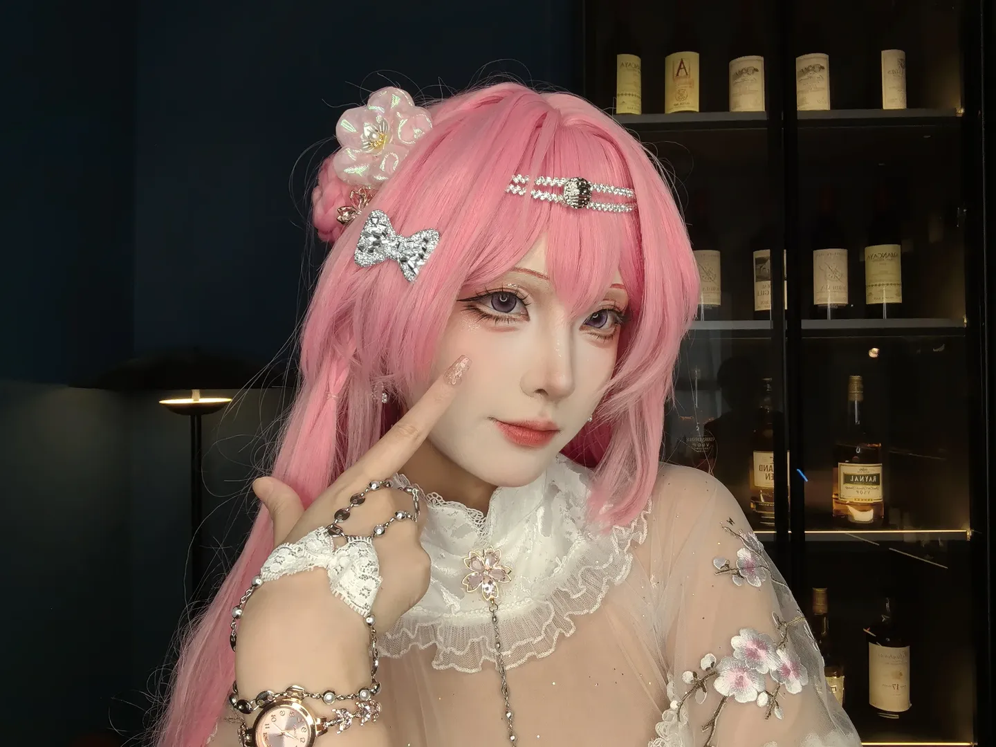 Cosplay, 旗袍, 胜利女神, 桃乐丝cos, 白丝cos - 第5张