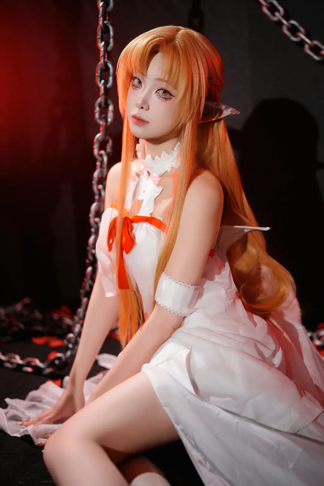 亚丝娜cos, 刀剑神域, ALO, 囚服, 桐亚 - 第1张