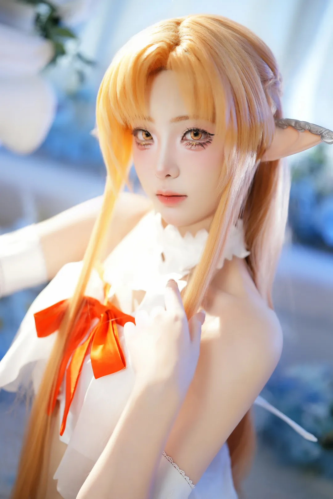 亚丝娜cos, 刀剑神域, ALO, 囚服, 桐亚 - 第5张