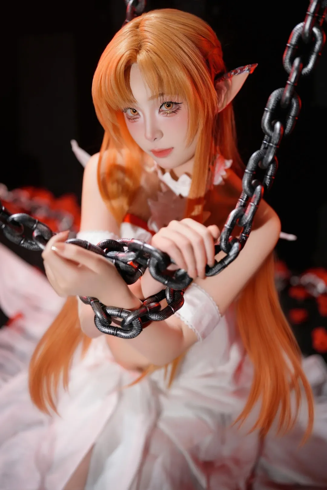 cos正片, 亚丝娜cos, 刀剑神域, 精灵cosplay, 妖精王妃 - 第3张