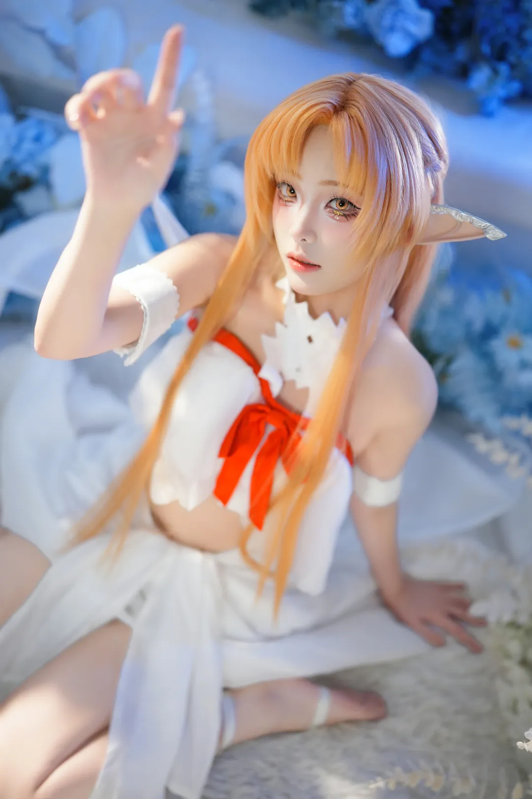cos正片, 亚丝娜cos, 刀剑神域, 精灵cosplay, 妖精王妃 - 第4张